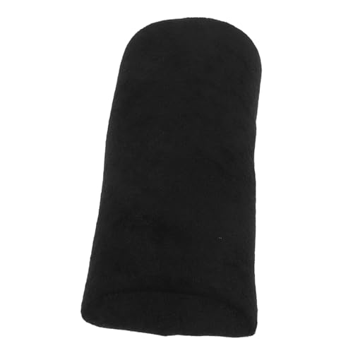 LRXIYODE Maniküre Handauflage Kissen Halbmondform Weiches Nagelpolster Schwarz Tragbar Komfortabel Für Nagelkunst Salon Nail Art Pflege von LRXIYODE