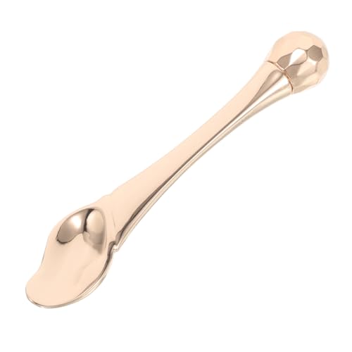 LRXIYODE Metall Augencreme Roller Stick mit Sanfter Massagefunktion Präziser Gesichtscreme spatel Anti puffiness Augen massageroller für Frauen zur Hautpflege und Erfrischung von LRXIYODE