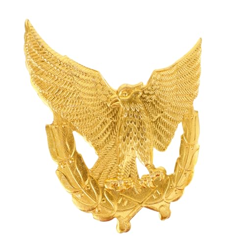 LRXIYODE Metall Badge Pin Großer Adler Sicherheitsabzeichen Langlebig für Sicherheitsuniformen mit Auffälligem Design und Autoritärer Ausstrahlung Geeignet für Professionelle von LRXIYODE