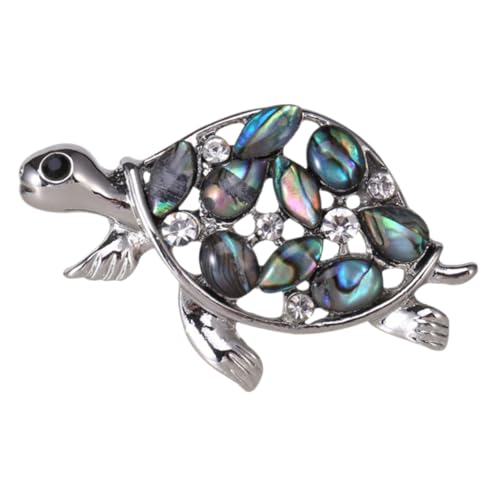 LRXIYODE Metallbrosche Schildkröte Anstecknadel Kleidung Pin für Damen Langlebig Modisch Geeignet für Stola Shirt zu Geburtstag und Festen von LRXIYODE
