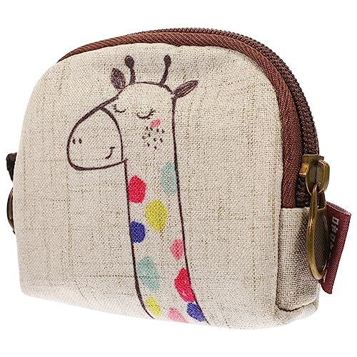 LRXIYODE Niedliche Schlüsseltasche für Mädchen Kleiner Geldbörse Baumwolle Reißverschluss Cartoon Design und Schlüsselaufbewahrung für Damen von LRXIYODE