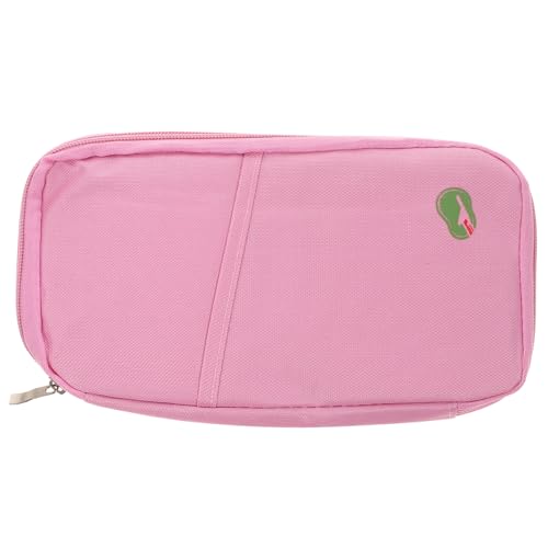 LRXIYODE Multifunktionaler Reisepasshalter Canvas Geldbörse Damen Klein Kartenetui mit Cashfach Geeignet für Reisen Büro und Alltag Robust und Langlebig Unisex Design von LRXIYODE