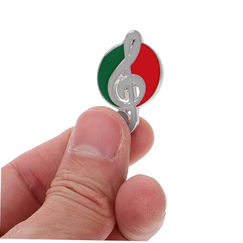 LRXIYODE Musiknoten Brosche aus Legierung Kreative Musikalische Anstecknadel Kompakte Langlebige Noten Pins für Jacken Hemden Taschen Geeignet für Musikliebhaber Studenten und Lehrer von LRXIYODE