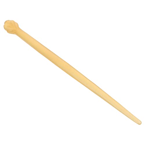 LRXIYODE Natürliche Horn Haarforke mit Feiner Blutader Gravur Wellenförmige Haarnadel für Damen Rutschfester Komfortabler Haarschmuck für Festliche Anlässe und Alltag von LRXIYODE