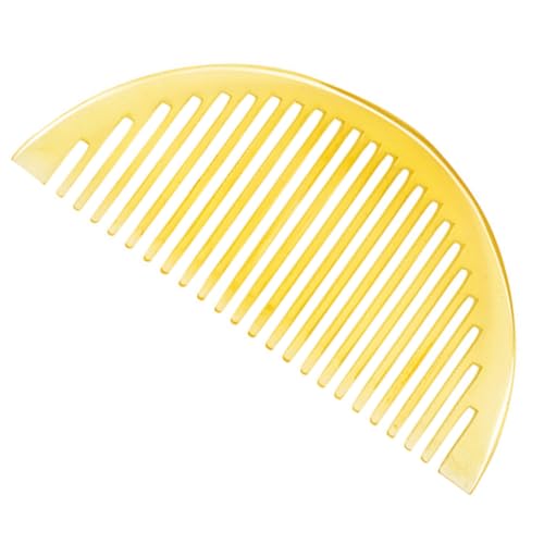 LRXIYODE Natürlicher Horn seitenkamm Massagekamm Antistatisch für Männer Frauen Mini Haarkamm Ziepenfrei Geeignet für Nasses und Trockenes Haar Fördert Gesunde Kopfhaut und Haarwachstum von LRXIYODE