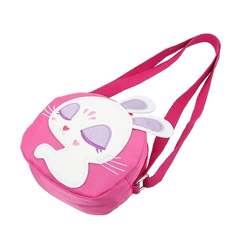 LRXIYODE Niedliche Mini Umhängetasche für Mädchen Verstellbarer Riemen Leichte Schultertasche Modische Geldbörse All match Bag Rosa von LRXIYODE
