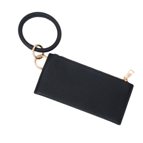 LRXIYODE Tasche Für Damen Mit Schlüsselanhänger Tragbare Geldbörse Reißverschluss Langlebiges Material Für Geldbörse Schlüssel Karten Kosmetika Und Andere Gegenstände von LRXIYODE