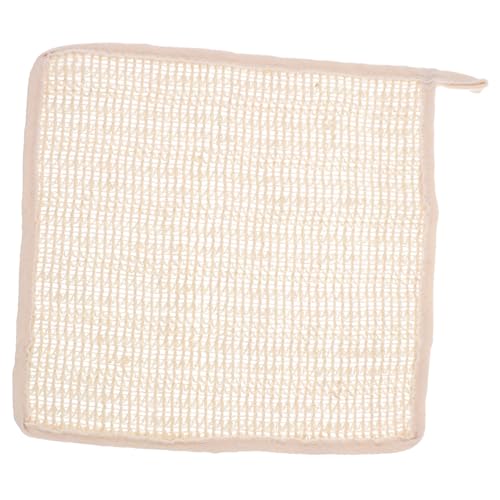 LRXIYODE Peeling Badetuch aus Baumwoll Leinen Doppelseitiger Körper Peeling Waschlappen Weicher Langlebiger Duschschrubber für Reisen und Tägliche Anwendung mit Praktischem Aufhängeband von LRXIYODE