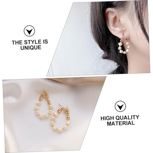 LRXIYODE Perlenohrringe Damen Elegant Hängend Mit Kunstperle Retro Stil Klassisch Ohrschmuck Für Mädchen Und Frauen LRXIYODE Perlenohrringe Damen Elegant Hängend Mit Kunstperle Retro Stil Klassisch Ohrschmuck Für Mädchen Und Frauen von LRXIYODE