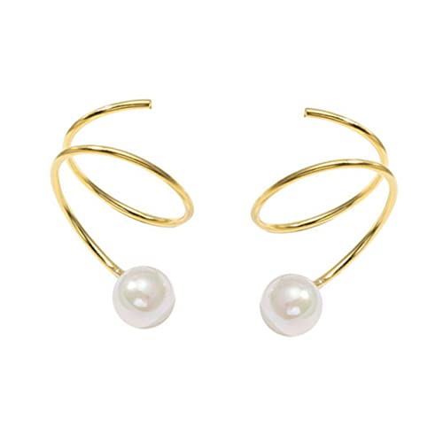 LRXIYODE Ohrringe Mit Perle Für Damen Perlenohrstecker Ohrstecker Perlenschmuck Für Frauen Korrosionsbeständig Und Langlebig von LRXIYODE
