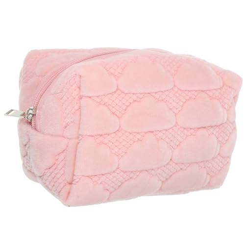 LRXIYODE Plüsch Kosmetiktasche Große Tragbare Makeup Pouch Für Und Alltag Für Und Toilettenartikel Süßes Design Für Damen von LRXIYODE