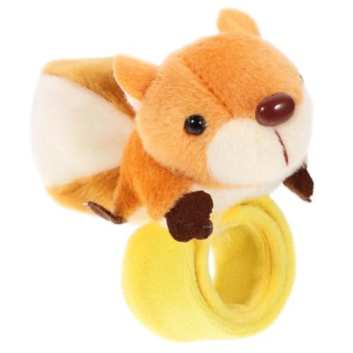 LRXIYODE Plüsch Slap Armband Kuscheliges Tiermotiv Handgelenkband mit PP Baumwolle Kindergeburtstag Party Dschungel Zoo Halloween Zubehör von LRXIYODE