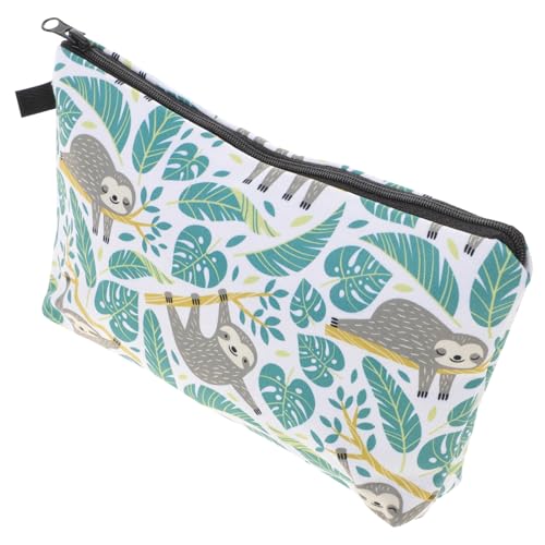 LRXIYODE Print Baumfaultier Kosmetiktasche Damen Tragbar Dacron Material Schminktasche Reise Make Up Tasche Einfaches Design Multifunktional für Alltag und Urlaub LRXIYODE Print Baumfaultier Kosmetiktasche Damen Tragbar Dacron Material Schminktasche Reise Make Up Tasche Einfaches Design Multifunktional für Alltag und Urlaub von LRXIYODE