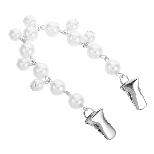 LRXIYODE Vintage Pullover Clips Mit Perlen Und Kristallen Retro Cardigan Clips Für Damen Schal Und Kragenverschlüsse Elegantes Design Für Herbst Und Winter Praktische von LRXIYODE