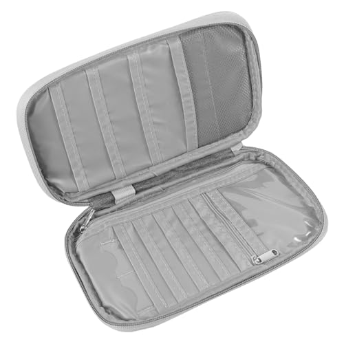 LRXIYODE Reise Dokumenten Organizer wasserdichte Passport für Reisepass Kreditkarten und Ausweise Tragbarer Passport Holder für Damen und Herren Zufälliger Stil von LRXIYODE