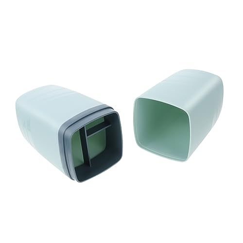 LRXIYODE Reise Zahnbürstenbecher aus Langlebigem Material Tragbares Zahnbürstenetui für Camping Geschäftsreisen Zahnpasta Organizer Hygienisch und Praktisch von LRXIYODE