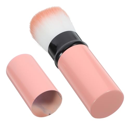 LRXIYODE Retraktierbarer Weicher Schminkpinsel für Make Up Lose Puder und Lidschatten Kabelloser Make Up Pinsel mit Farbigem Zylinderröhrchen für Unterwegs und Persönliche Zufällige Farbe von LRXIYODE