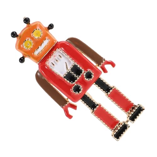 LRXIYODE Retro Robot Brosche Pin aus Langlebiger Legierung Dekorative Anstecknadel für Herrenjacken Anzug und Rucksack Vintage Stil als für Männer mit Individuellem Look von LRXIYODE