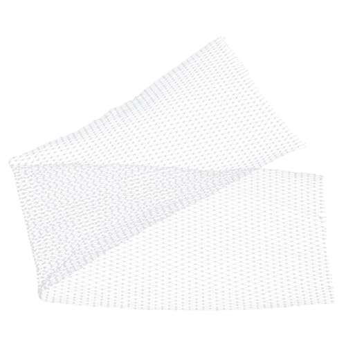 LRXIYODE Rhinestone Mesh Haarreif Glitzerndes Haarnetz Damen Netz Stirnband Vintage Party Kopfschmuck Elegant Funkelndes Haarschmuck Accessoire Weiß von LRXIYODE