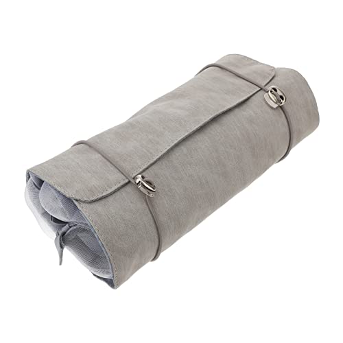 LRXIYODE Roll Up Kosmetiktasche PU Reise Kulturbeutel Abnehmbar Großer Make Up Organizer Vielseitig für Damen und Herren Toiletry Organizer Pouch Zufällige Farbe Zufällige Farbe von LRXIYODE