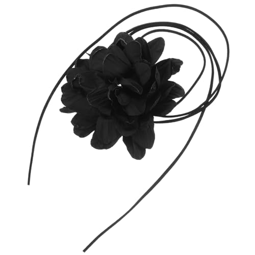 LRXIYODE Romantische Blüten Halskette Damen Boho Choker Schmuck Roségold Farbe Elegantes Design Langlebig Modisch Für Frauen Alltag Festliche Anlässe von LRXIYODE