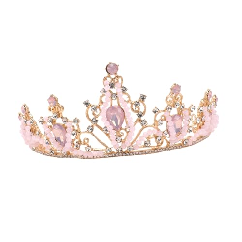 LRXIYODE Rosa Prinzessin Krone Haarschmuck mit Strasssteinen Leichter Mädchen Tiara Haarreif Stabiles Design für Geburtstagsfeier und Festliche Anlässe LRXIYODE Rosa Prinzessin Krone Haarschmuck mit Strasssteinen Leichter Mädchen Tiara Haarreif Stabiles Design für Geburtstagsfeier und Festliche Anlässe von LRXIYODE