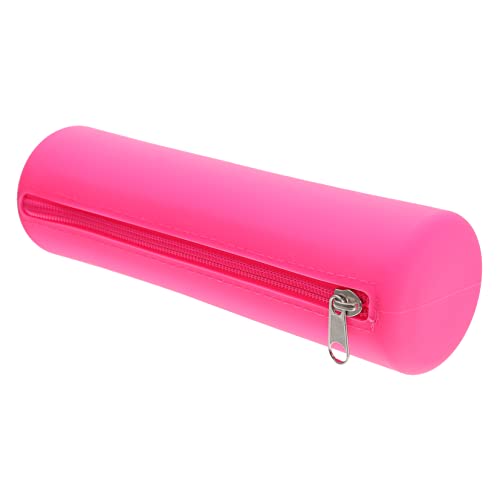 LRXIYODE Runder Tragbarer Make Up Aufbewahrungsbeutel aus Silikon mit Reißverschluss Kosmetische Tasche für Reisen für Damen und Wochenendausflüge Rosa LRXIYODE Runder Tragbarer Make Up Aufbewahrungsbeutel aus Silikon mit Reißverschluss Kosmetische Tasche für Reisen für Damen und Wochenendausflüge Rosa von LRXIYODE
