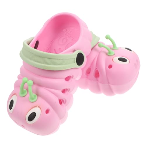 LRXIYODE Sandalen Sommer Strandschuhe Cartoon Raupe Rutschfest Leicht Atmungsaktiv Für Mädchen Jungen von LRXIYODE