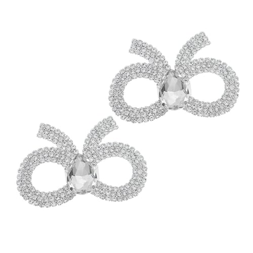 LRXIYODE Schuhschmuck Clips für Damen Dekorative Schuhschnallen mit Strass Accessoires für Elegantes Schuhwerk Hausschuhe Kleidungsstücke und von LRXIYODE