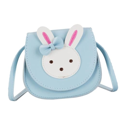 LRXIYODE Schultertasche Cartoon-grätschtasche Für Mädchen Praktische Mini-tasche Mit Schleifenknoten Wasserdichte Pu-außenhaut Traditioneller Reißverschluss Leicht Zu Reinigen von LRXIYODE