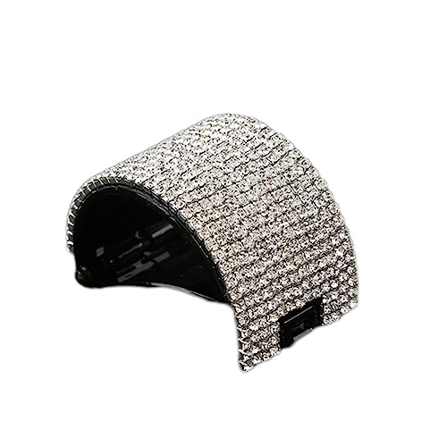 LRXIYODE Schwarze Ponytail Holder Haarklammer mit Kristallsteinen Großer Haarknotenclip für Damen Ergonomisch Langlebig Rutschfest für Dickes Haar und Stilvolles Haarstyling LRXIYODE Schwarze Ponytail Holder Haarklammer mit Kristallsteinen Großer Haarknotenclip für Damen Ergonomisch Langlebig Rutschfest für Dickes Haar und Stilvolles Haarstyling von LRXIYODE