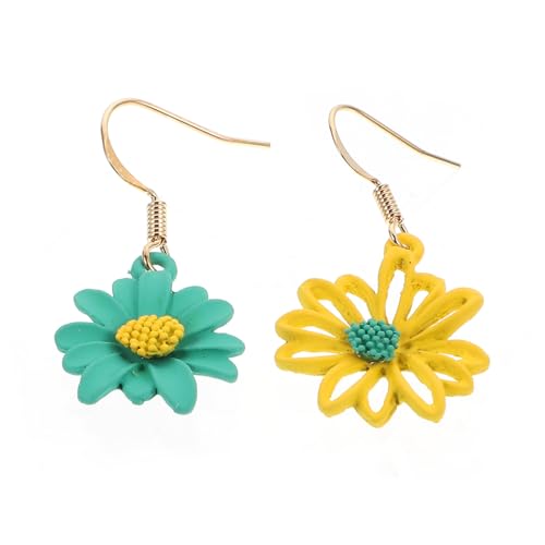 LRXIYODE Silber Ohrstecker mit Bunten Sonnenblumen Daisy Ohrringe für Damen Perfektes für Freunde und Familie Modischer Blumenschmuck für LRXIYODE Silber Ohrstecker mit Bunten Sonnenblumen Daisy Ohrringe für Damen Perfektes für Freunde und Familie Modischer Blumenschmuck für von LRXIYODE
