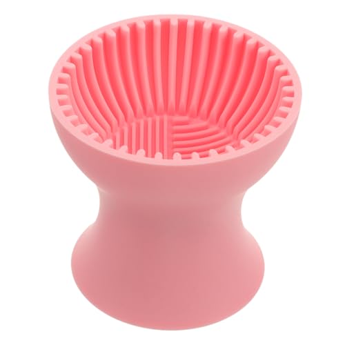 LRXIYODE Silikon Make Up Pinsel Reiniger Becher Tragbar Weich Sicher Praktisch Für Frauen Mädchen Kosmetik Pinsel Reinigungswerkzeug Reise Kosmetik Zubehör von LRXIYODE