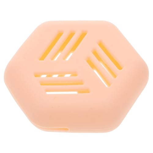LRXIYODE Silikon Puderquaste Aufbewahrungsbox Tragbar Atmungsaktiv für Trockene und Nasse Make up Schwämme Großer Staubschutz Organizer für Reisen und Zuhause von LRXIYODE