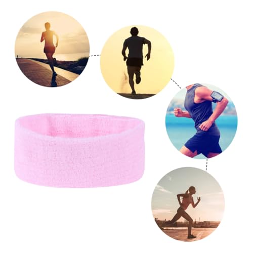 LRXIYODE Sportliches Verstellbares Yoga Stirnband aus Atmungsaktivem Mikrofaser baumwollstoff Schweißabsorbierend Wiederverwendbar Geeignet für Damen Beim Fitness Spa und Make up von LRXIYODE