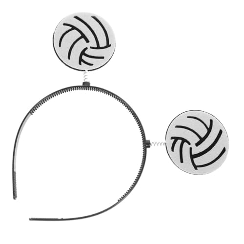 LRXIYODE Sportstirnband mit Lustigem Volleyball Elastisches Haarband Bequemer Sitz Stabile Vielseitig für Sportpartys und Alltag Geeignet von LRXIYODE