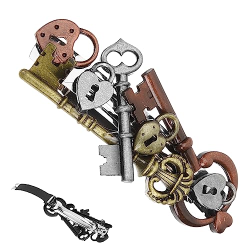 LRXIYODE Steampunk Haarnadel Vintage Haarklammer Retro Gothic Haarschmuck für Mädchen Langlebig Leicht Einfach zu Befestigen für Party Masquerade und Alltag Eleganter Kopfschmuck von LRXIYODE