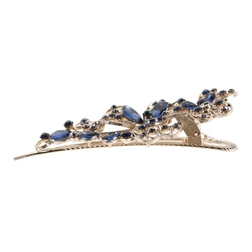 LRXIYODE Strass Haarspange für Damen Funkelnde Blüten Haarklammer aus Zinklegierung Vielseitig für Dutt Party und Formelle Anlässe Sicherer Halt Langlebiger Haarschmuck in Blau LRXIYODE Strass Haarspange für Damen Funkelnde Blüten Haarklammer aus Zinklegierung Vielseitig für Dutt Party und Formelle Anlässe Sicherer Halt Langlebiger Haarschmuck in Blau von LRXIYODE