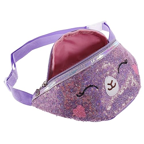 LRXIYODE Mädchen Und Jungen Katzen Fanny Pack Mit Glitzer Für Outdoor-aktivitäten Reisen Und Partys Mini Umhängetasche Für Snacks Spielzeug Und Zufälliger Stil von LRXIYODE