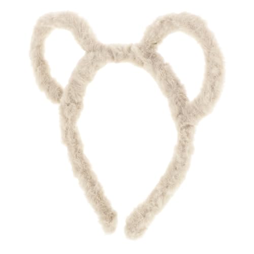 LRXIYODE Bärenohren-stirnband Aus Plüsch Für Jugendliche Bär-look Stirnband Mit Ohren Für Cosplay Party-kopfschmuck Tier-motiv Haar-zubehör Dekoration Für Festival von LRXIYODE
