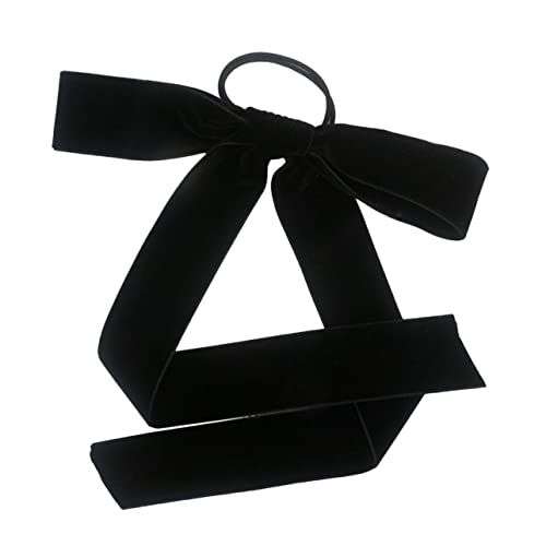 LRXIYODE Süßes Schleifen Haarband aus Samt für Mädchen Elastische Haargummis mit Dekorativem Bowknot für und Stylische Haarfrisuren von LRXIYODE