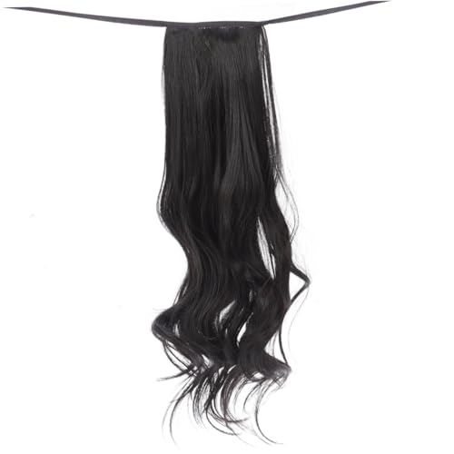 LRXIYODE Synthetische Pferdeschwanz Haarverlängerung Lockig Hochtemperaturfaser Zopfbinde Haarteil Damen Natürlich Schwarz LRXIYODE Synthetische Pferdeschwanz Haarverlängerung Lockig Hochtemperaturfaser Zopfbinde Haarteil Damen Natürlich Schwarz von LRXIYODE