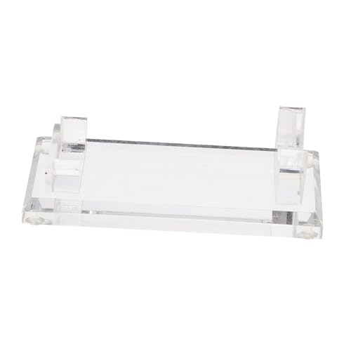 LRXIYODE Tattoo Machine Holder Transparent Acryl Display Rack Organizer Stifthalter mit Glatter Oberfläche für Tattoo Studio und Kosmetik Modern Schlichtes Design Multifunktional für von LRXIYODE