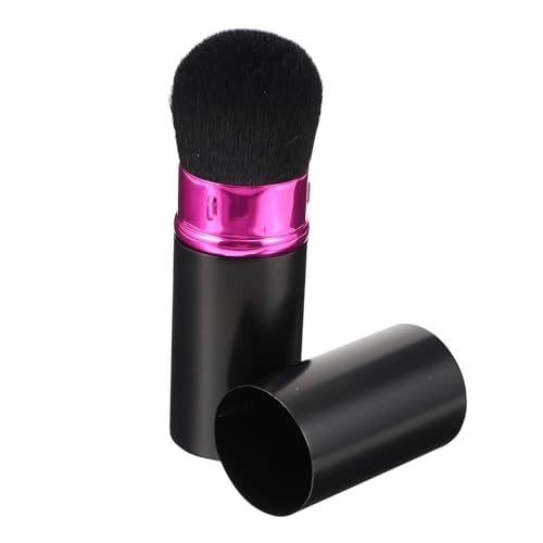 LRXIYODE Teleskop make up pinsel für Frauen Weicher Puder Rougepinsel Dichter Feiner Kosmetikpinsel für Losen Puder Tragbar und Praktisch für Reisen und Tägliches Make up von LRXIYODE