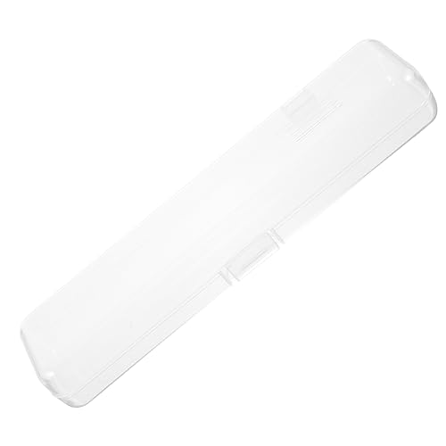 LRXIYODE Tragbarer Zahnbürsten und Zahnpasta Organizer aus Kunststoff Kompakte Reisebox mit Luftdichtem Verschluss Stoßfest und Platzsparend für Camping Geschäftsreise und Outdoor Einsatz von LRXIYODE