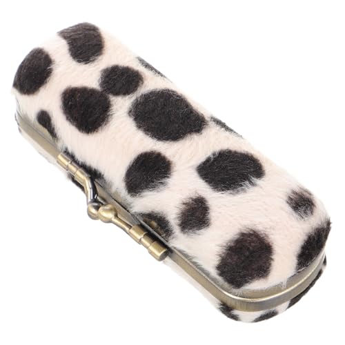 LRXIYODE Tragbares Lippenstift etui mit Spiegel Robuster Retro Lippenstift Organizer aus Eisen und Samt Kratzfeste Kosmetikaufbewahrungsbox für Lippenstifte Lipgloss und Make up für von LRXIYODE