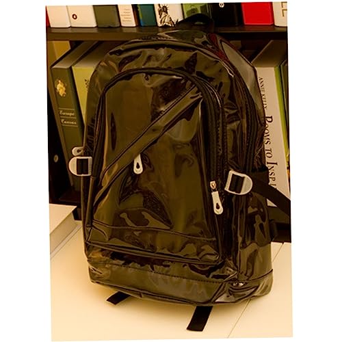 LRXIYODE Transparenter Schultasche Rucksack Für Mädchen Durchsichtige Umhängetasche Schulrucksack Leicht Und Geräumig Mit Verstellbaren Schultergurten von LRXIYODE