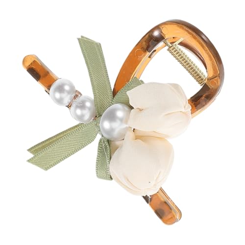 LRXIYODE Tulpen Haarklammer Damen Haarschmuck Stoff Haarspange Haarklammer für Stilvolles Haarstyling Leicht Tragbar Robust für Alltag und Besondere Anlässe von LRXIYODE