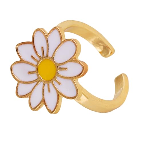 LRXIYODE Verstellbarer Drehbarer Stressabbau Fingerring für Antistress Schmuck mit Beweglichen Kugeln Leichtes Langlebiges Design Angstlinderungsaccessoire von LRXIYODE