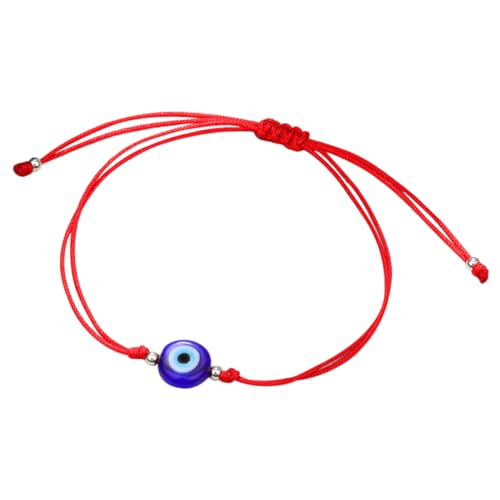 LRXIYODE Verstellbares Evil Eye Armband Damen Herren Minimalistisches Rotes String Bracelet Schutzamulett Handgefertigtes Kabbalah Schmuck für Freundin Mutter LRXIYODE Verstellbares Evil Eye Armband Damen Herren Minimalistisches Rotes String Bracelet Schutzamulett Handgefertigtes Kabbalah Schmuck für Freundin Mutter von LRXIYODE